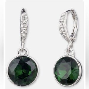Givenchy silver tone earrings